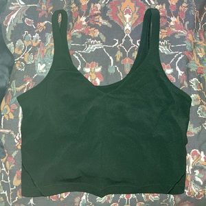 NWOT Lululemon Align Tank Dark Green